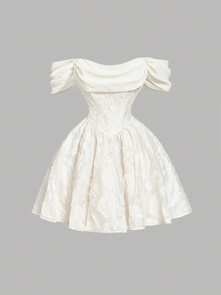 Off-Shoulder Mini Dress